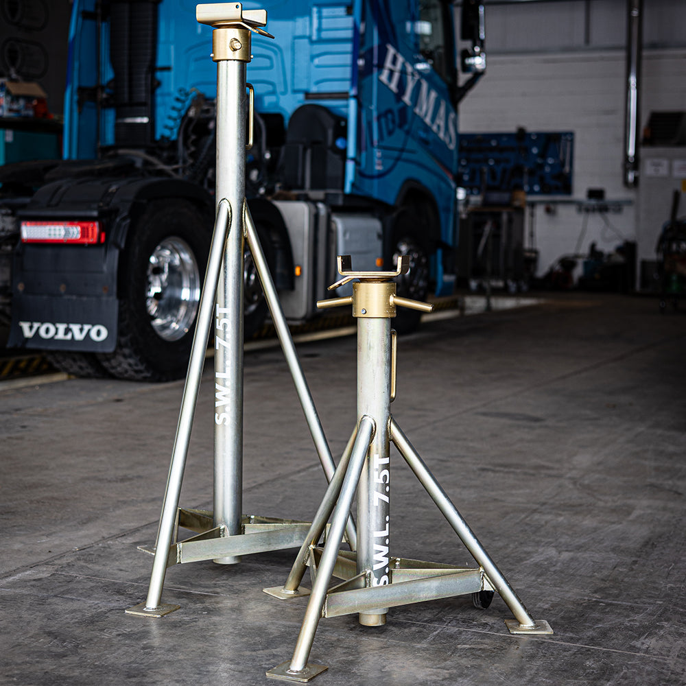 AES 7.5 Ton Tall Axle Stands - 2080mm